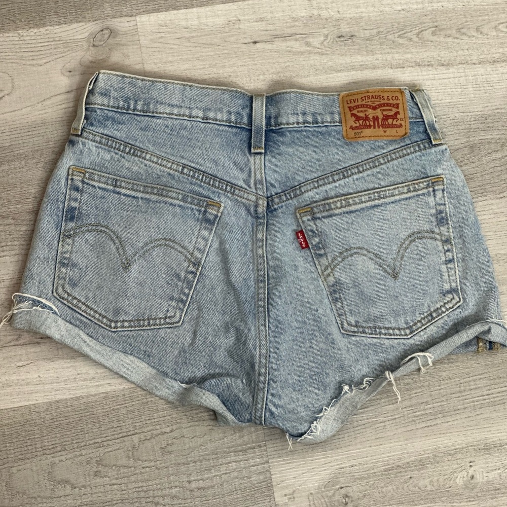 Levi denim shorts